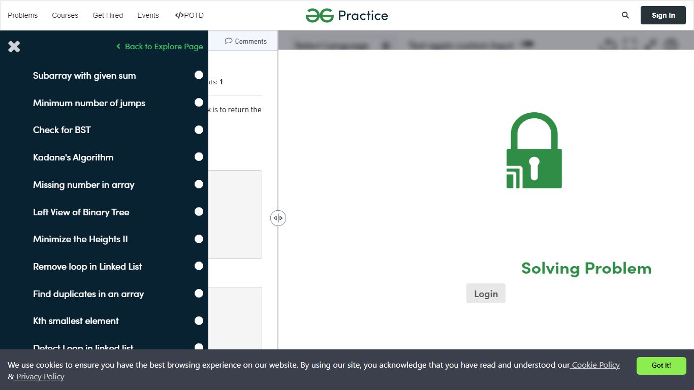 Searching a number | Practice | GeeksforGeeks